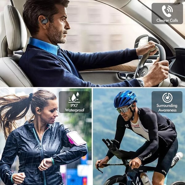 🏆AI-Powered Wireless Bluetooth 5.4 Earphones | Ultra-Clear Translation & Perfect iOS & Android Fit! 🎧🤖✨