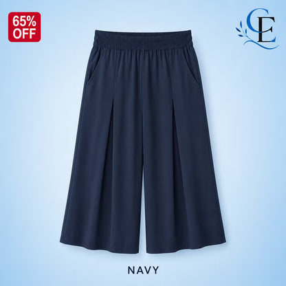 GraceFlow — Skirt-Look Wide Leg Culotte Pants
