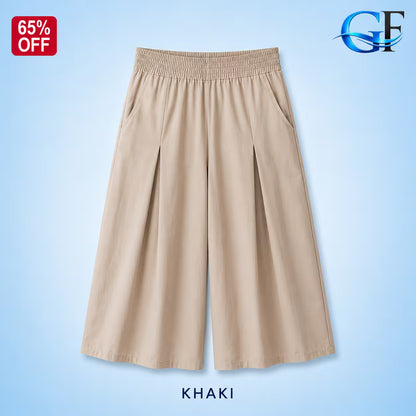 GraceFlow — Skirt-Look Wide Leg Culotte Pants