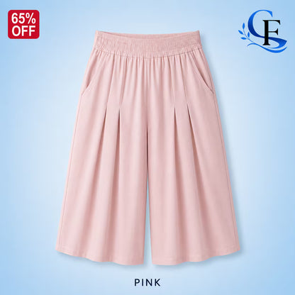 GraceFlow — Skirt-Look Wide Leg Culotte Pants