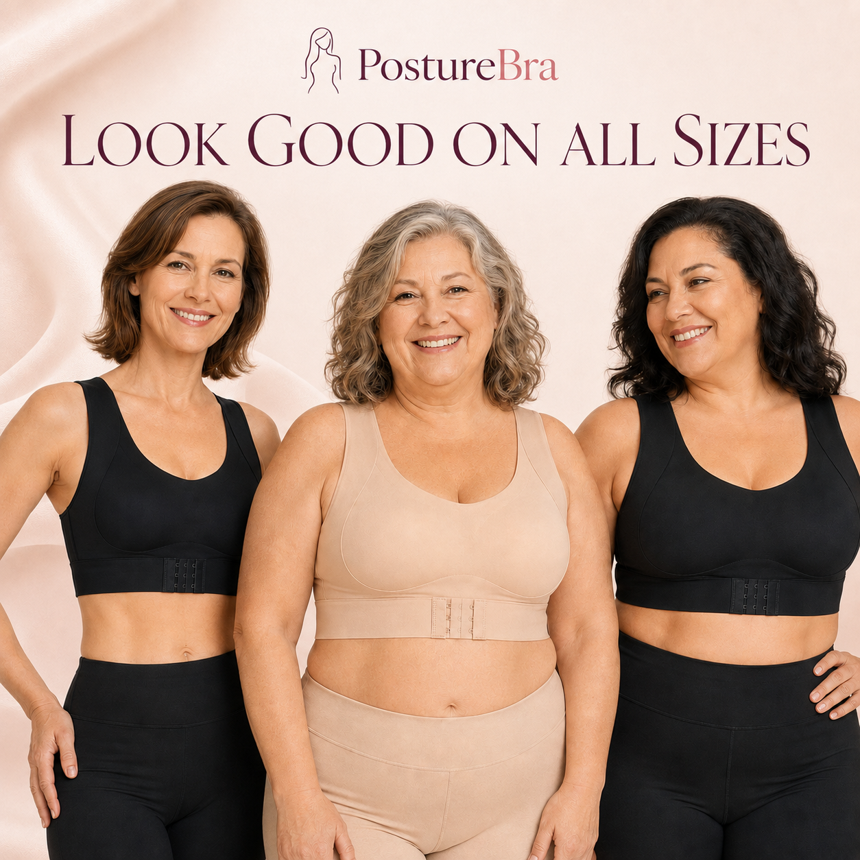 PostureBra - AlignCore Front-Closure Support Bra
