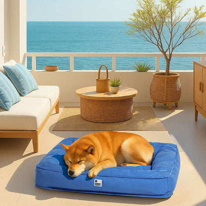 Fully Orthopedic Surround Support Waterproof Large Outdoor Dog Bed