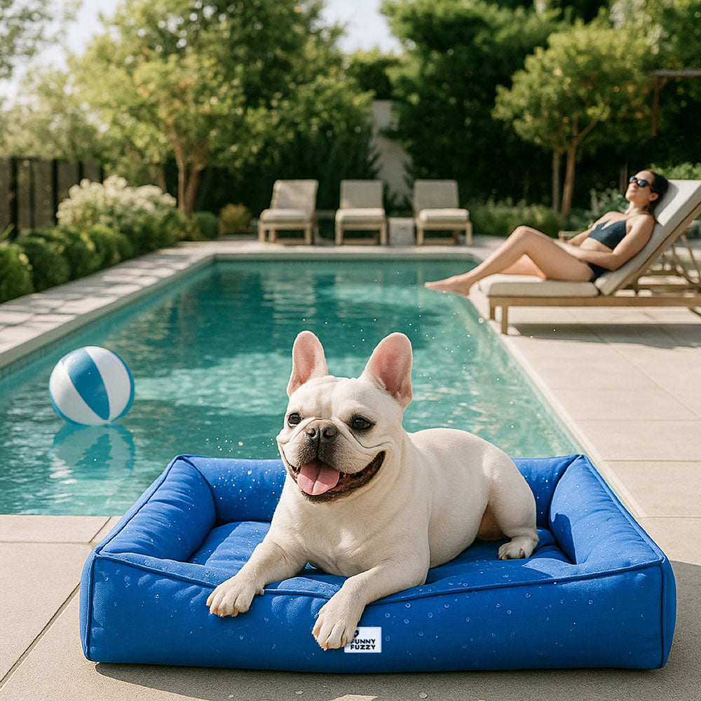 Fully Orthopedic Surround Support Waterproof Large Dog Bed for Crate