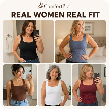 ComfortBra - CloudCore Built-In Comfort Bra Tanktop (Copy)