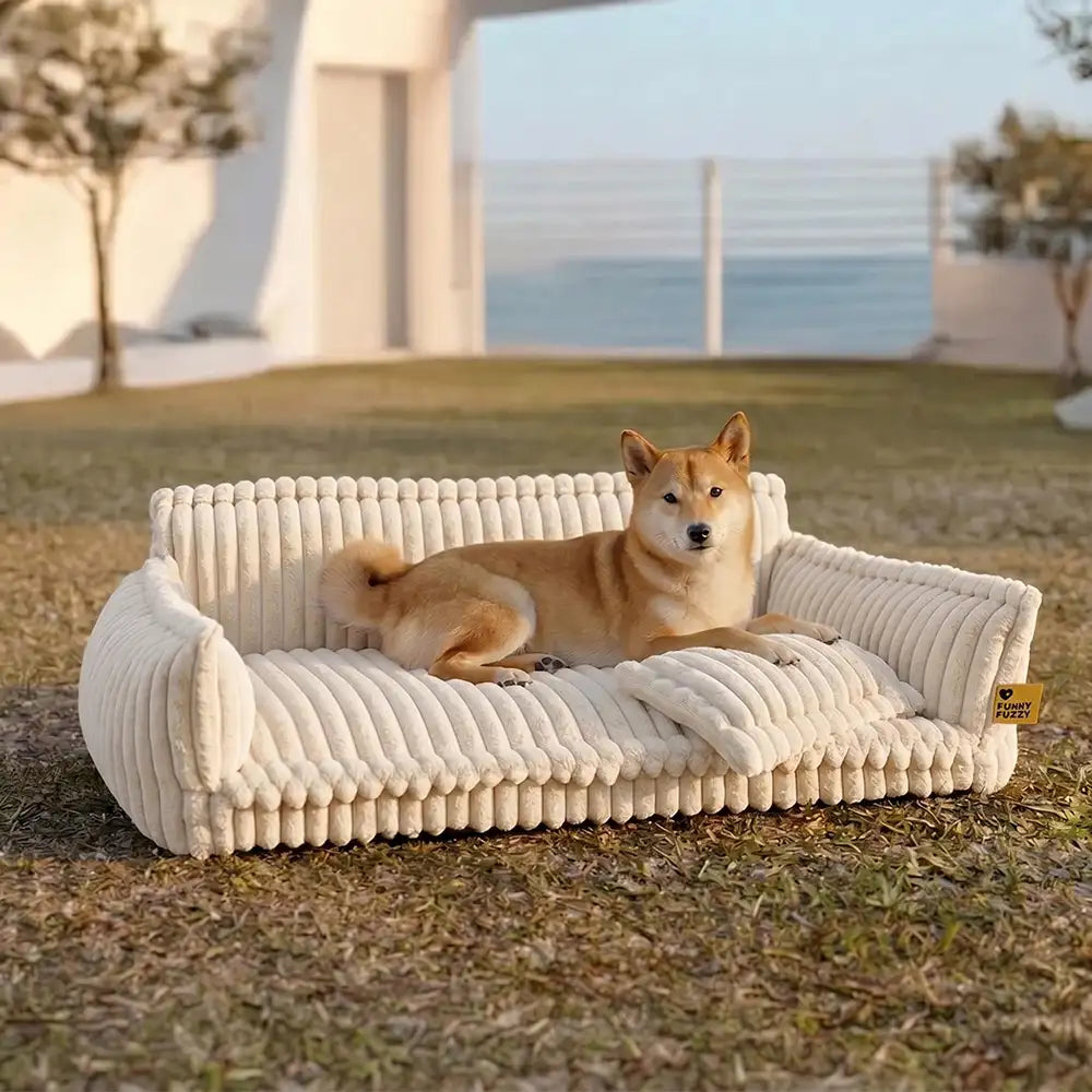 Large Washable Fluffy Orthopedic Soft Dog Pillow Outdoor Dog Sofa Bed-Snoozy Dream