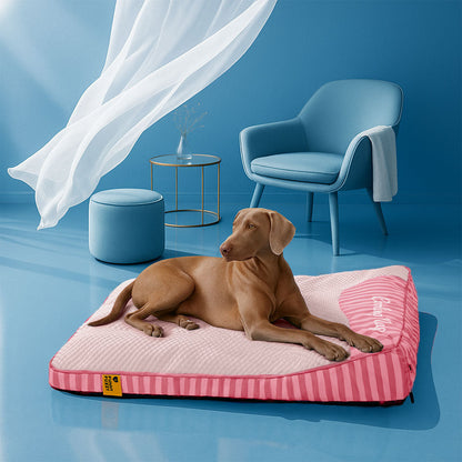 Extra Large Cooling Washable Rectangle Orthopedic Dog Bed - Outdoor