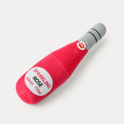 Pawty Bottle™ – Funny Squeaky Plush Toy for Pets