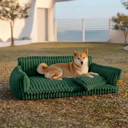 Large Washable Fluffy Orthopedic Soft Dog Pillow Outdoor Dog Sofa Bed-Snoozy Dream