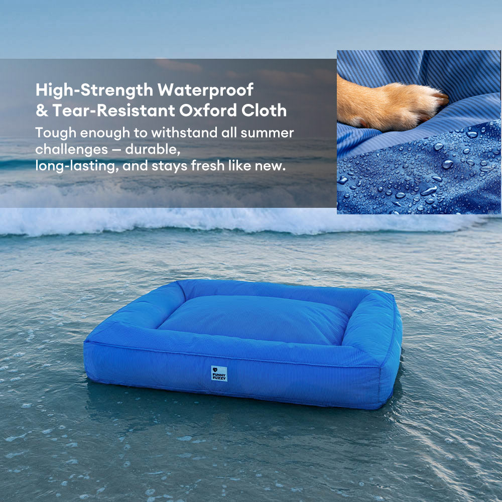 Fully Orthopedic Surround Support Waterproof Large Outdoor Dog Bed