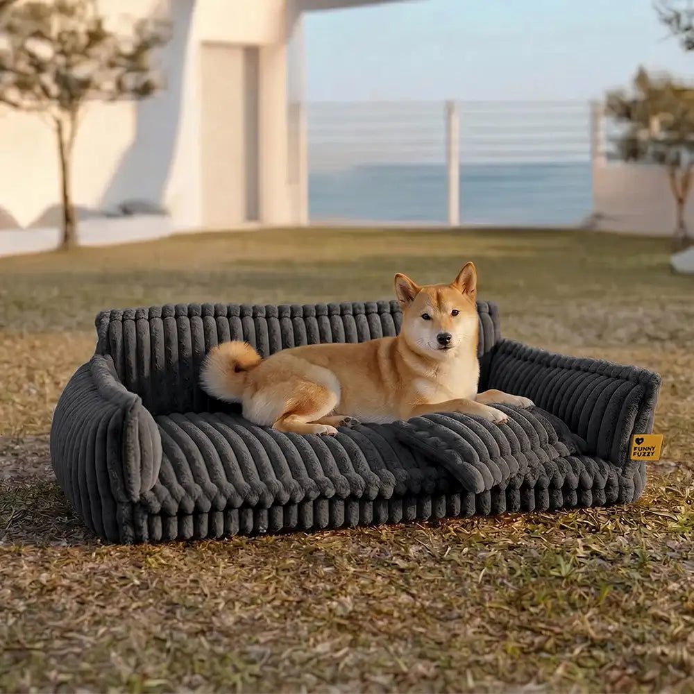 Large Washable Fluffy Orthopedic Soft Dog Pillow Outdoor Dog Sofa Bed-Snoozy Dream