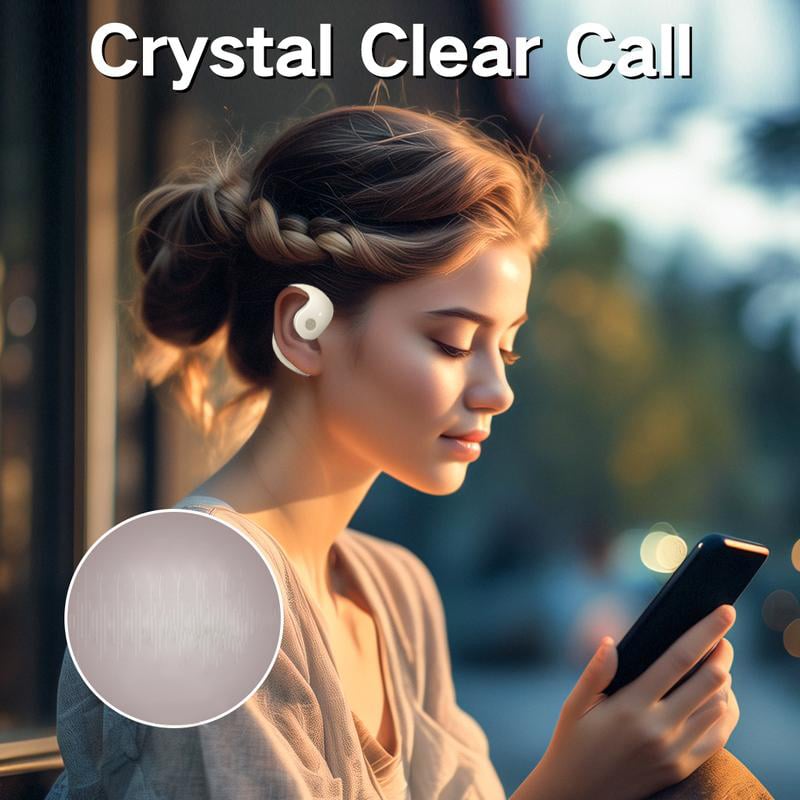 🏆AI-Powered Wireless Bluetooth 5.4 Earphones | Ultra-Clear Translation & Perfect iOS & Android Fit! 🎧🤖✨