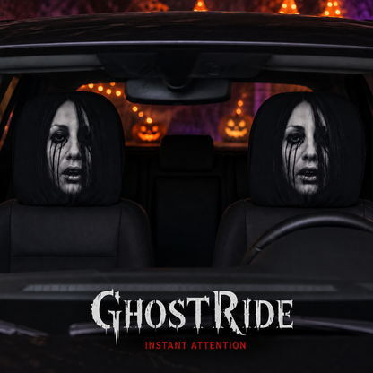 GhostRide™ Spooky Car Headrest Covers