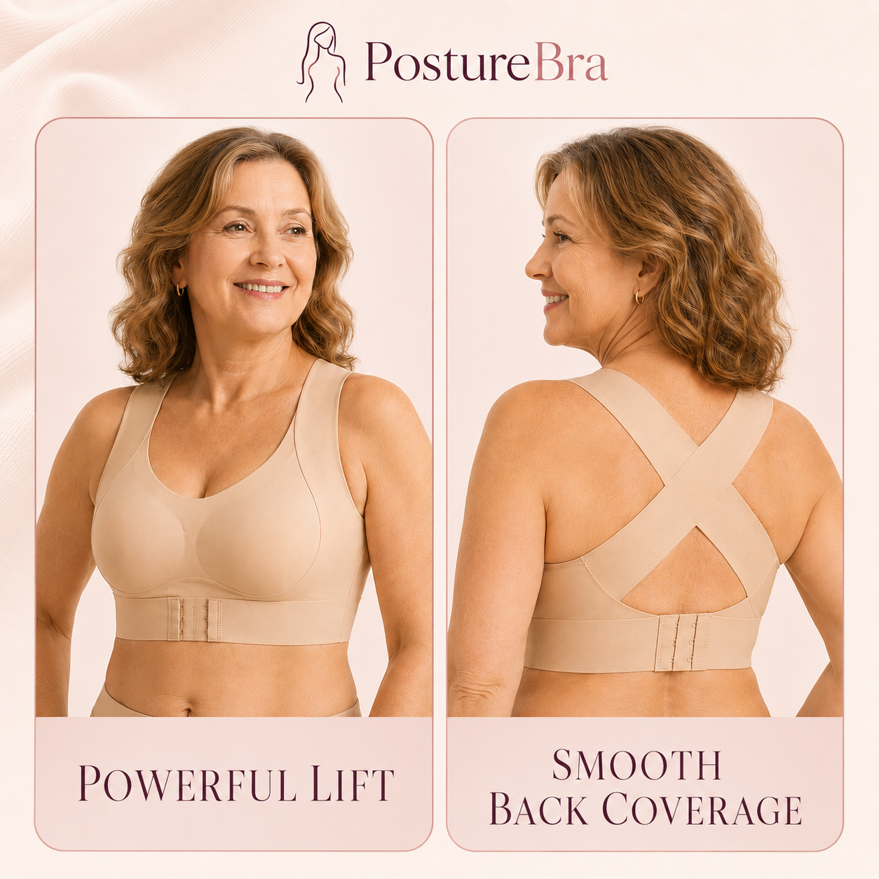 PostureBra - AlignCore Front-Closure Support Bra