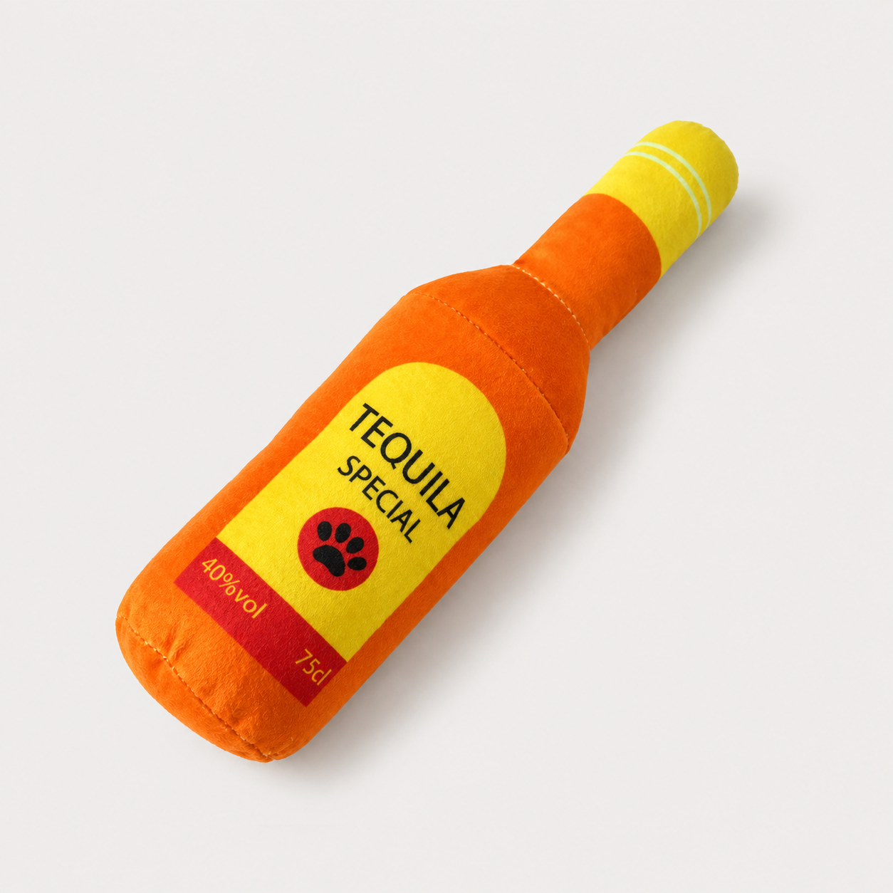 Pawty Bottle™ – Funny Squeaky Plush Toy for Pets
