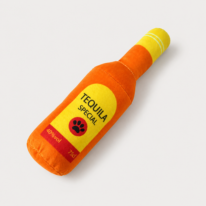 Pawty Bottle™ – Funny Squeaky Plush Toy for Pets