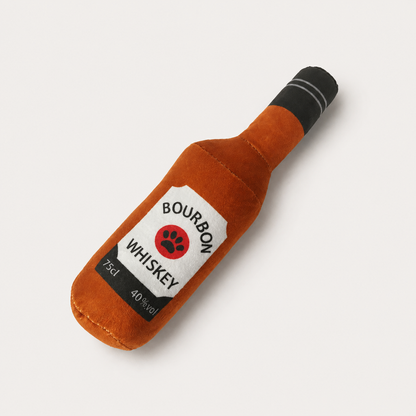 Pawty Bottle™ – Funny Squeaky Plush Toy for Pets