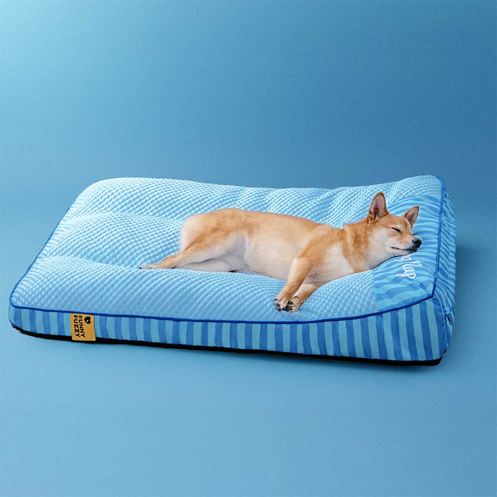 Extra Large Cooling Washable Rectangle Orthopedic Dog Bed - Home Office