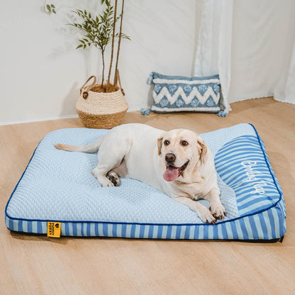 Extra Large Cooling Washable Rectangle Orthopedic Dog Bed - Home Office
