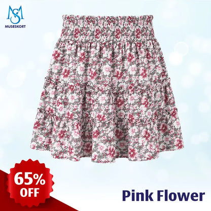 MuseSkort™ High-Waisted Tiered Ruffle Skort