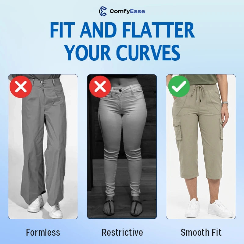 ComfyEase flattering cropped fit