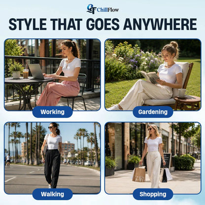 ChillFlow™ Women's Breezy Wide-Leg Pants