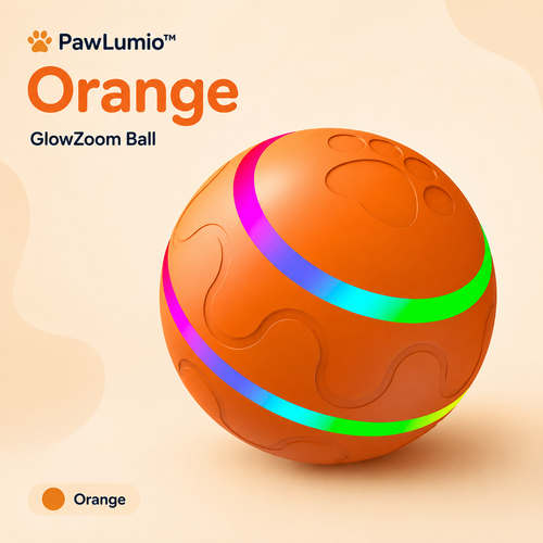 PawLumio™ GlowZoom Ball – Interactive LED Dog Toy