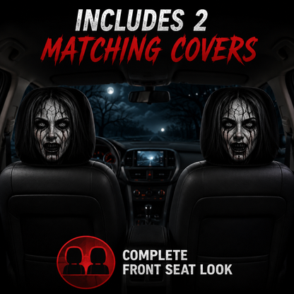 GhostRide™ Spooky Car Headrest Covers