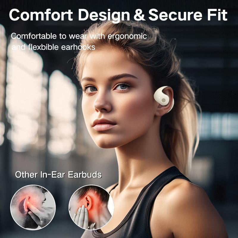 🏆AI-Powered Wireless Bluetooth 5.4 Earphones | Ultra-Clear Translation & Perfect iOS & Android Fit! 🎧🤖✨