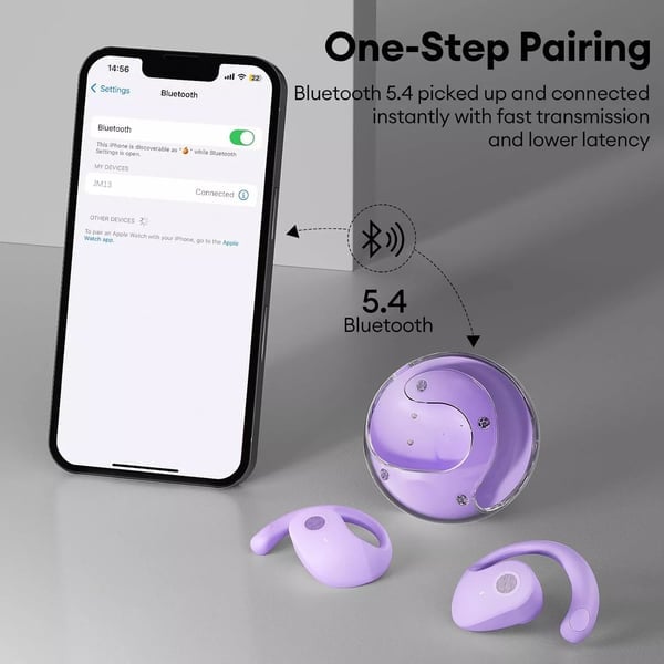 🏆AI-Powered Wireless Bluetooth 5.4 Earphones | Ultra-Clear Translation & Perfect iOS & Android Fit! 🎧🤖✨