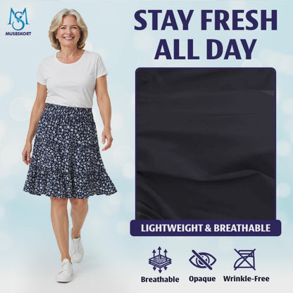 MuseSkort™ High-Waisted Tiered Ruffle Skort
