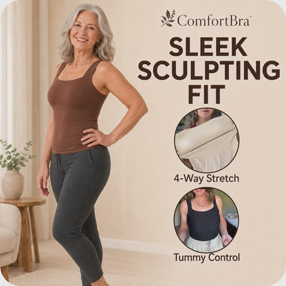 ComfortBra - CloudCore Built-In Comfort Bra Tanktop (Copy)